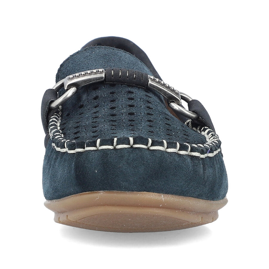 scarpe slip-on blu da donna rieker 40253-14