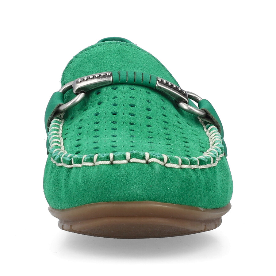 scarpe slip-on verdi da donna rieker 40253-54