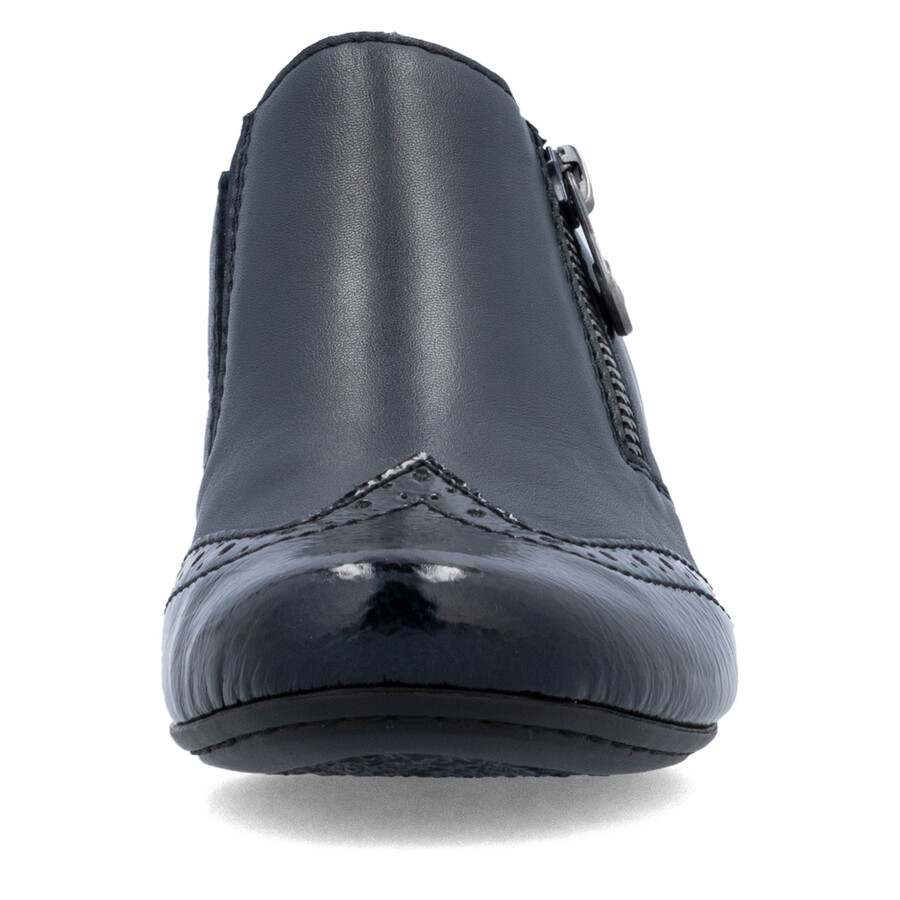 scarpe con cerniera blu da donna rieker 41757-15