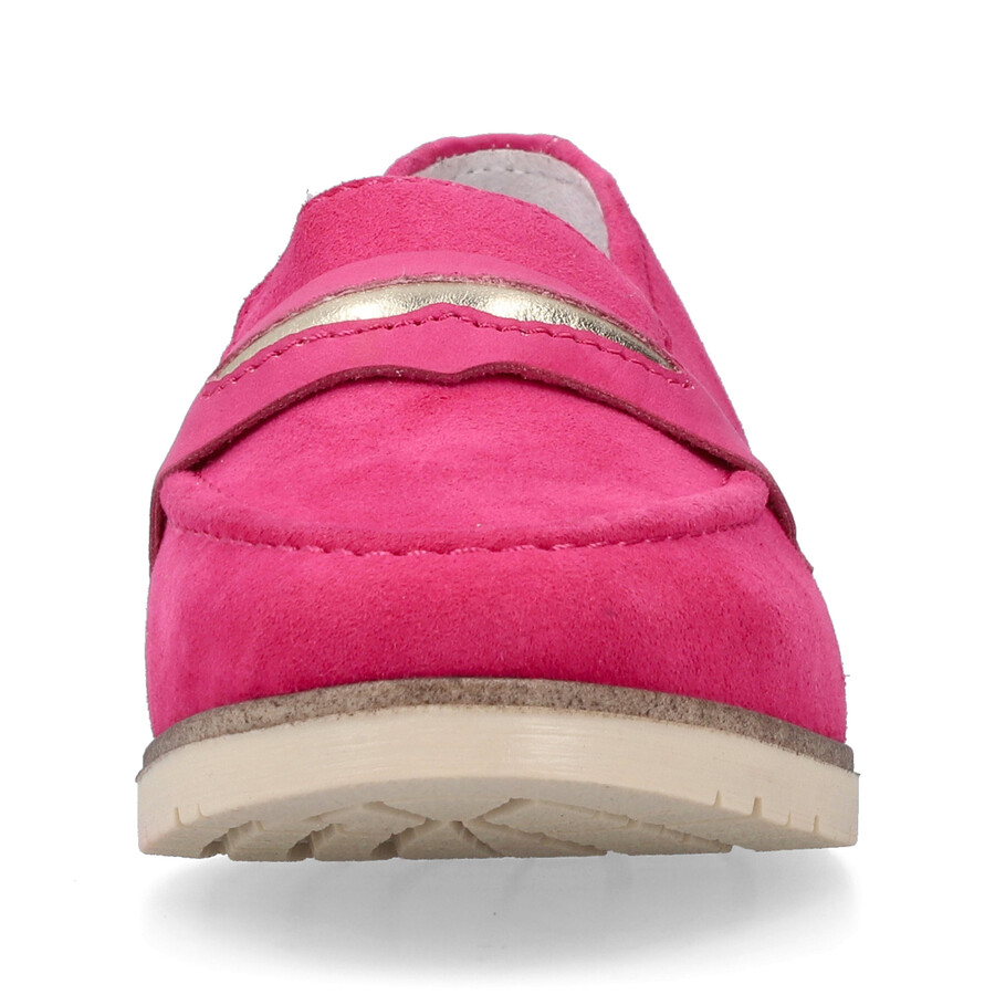 scarpe elasticizzate rosa da donna rieker 45301-31