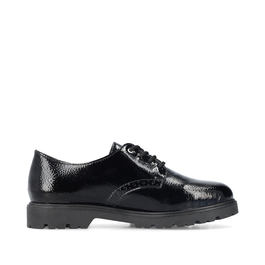 scarpe elasticizzate nere da donna rieker 45502-00