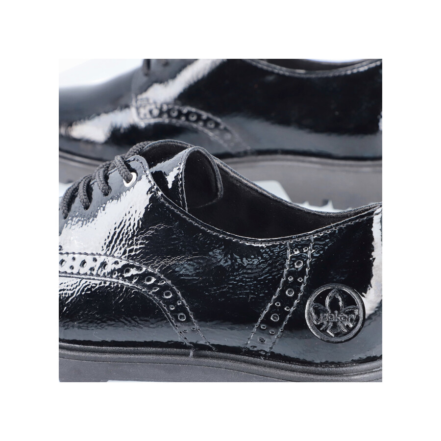 scarpe elasticizzate nere da donna rieker 45502-00