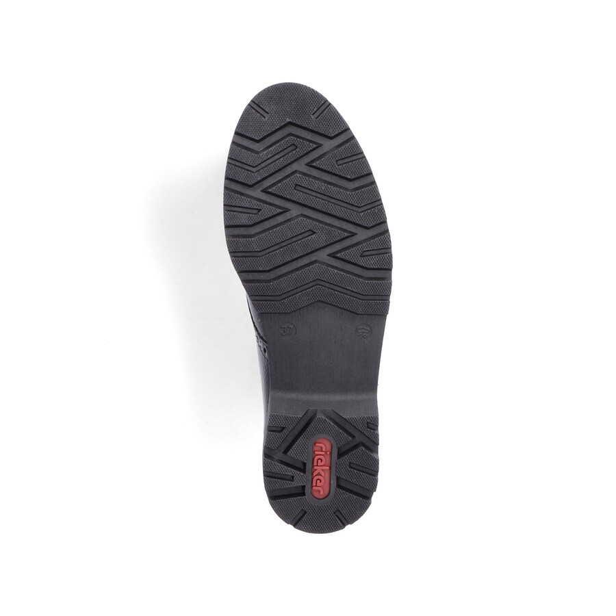 scarpe elasticizzate nere da donna rieker 45502-00
