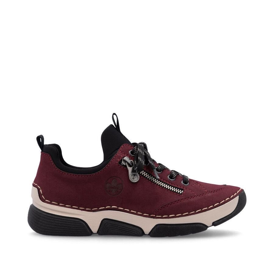 scarpe elasticizzate rosse da donna rieker 45973-36