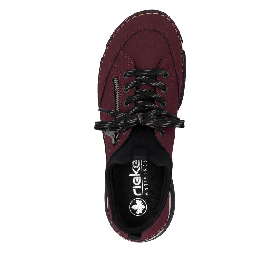 scarpe elasticizzate rosse da donna rieker 45973-36