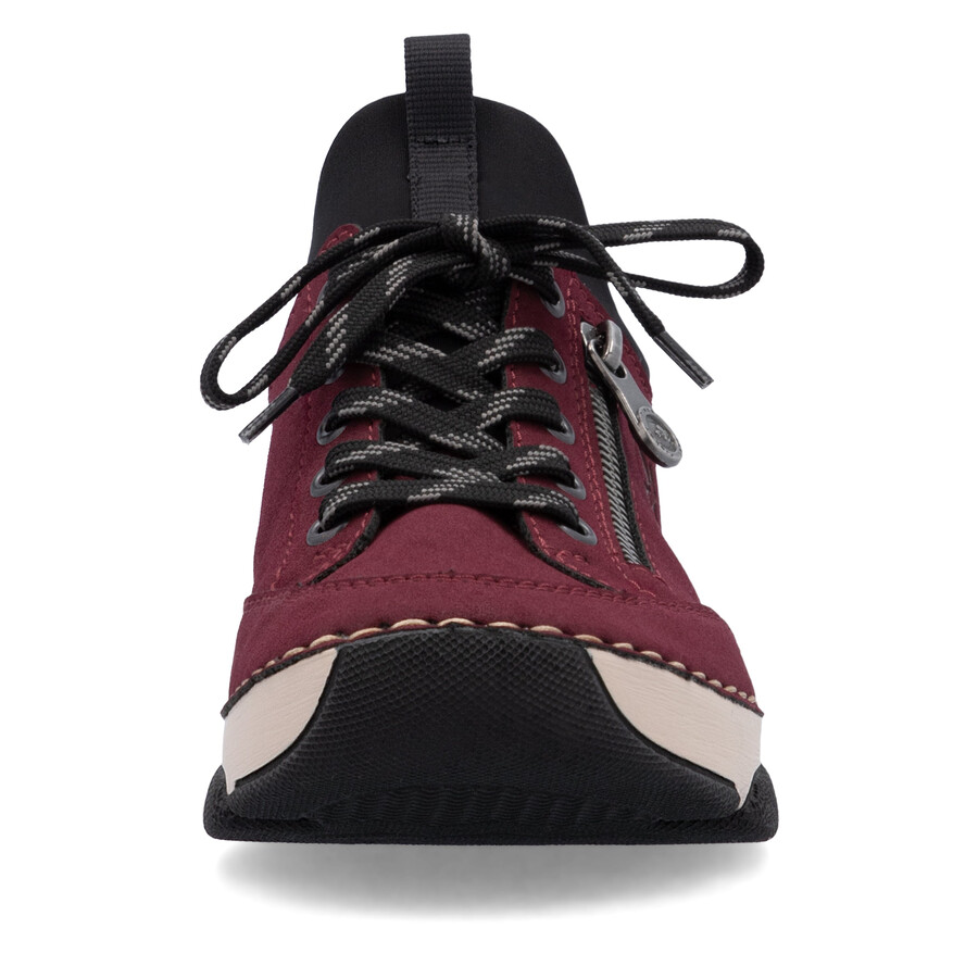 scarpe elasticizzate rosse da donna rieker 45973-36