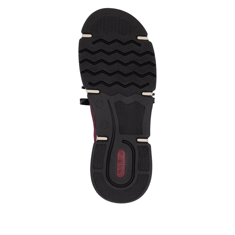 scarpe elasticizzate rosse da donna rieker 45973-36