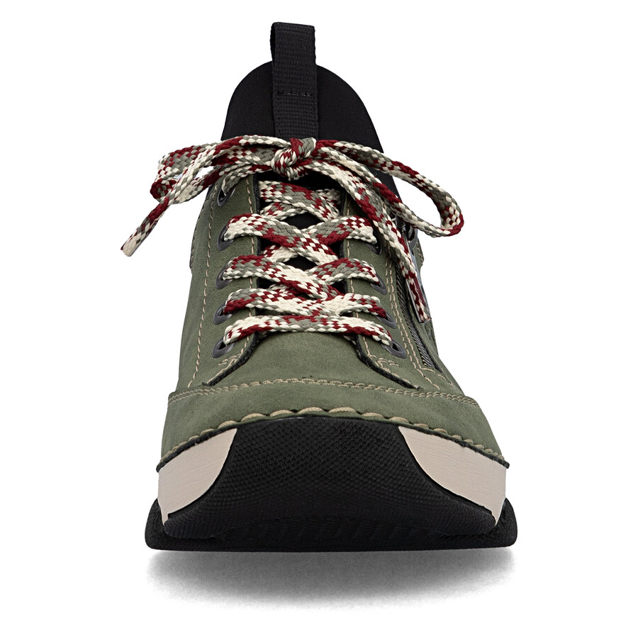 scarpe elasticizzate verdi da donna rieker 45973-54