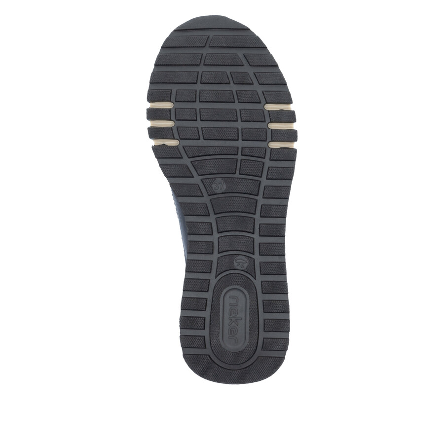 scarpe con cerniera blu da donna rieker 49002-14