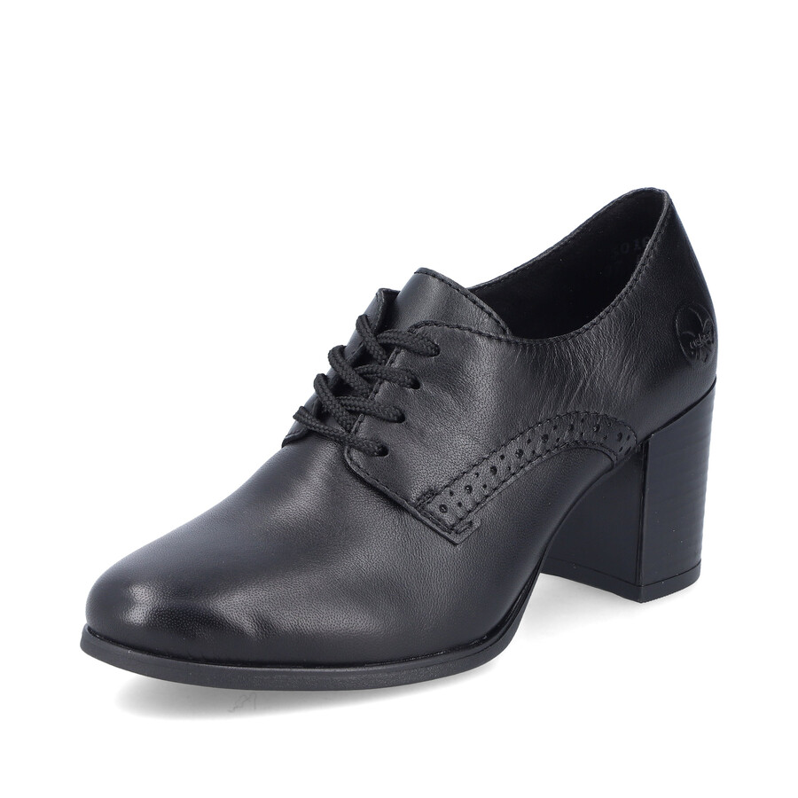 scarpe elasticizzate nere da donna rieker 50100-01