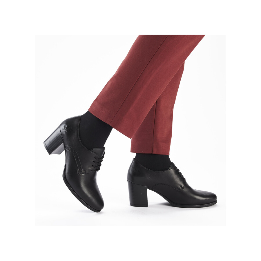scarpe elasticizzate nere da donna rieker 50100-01