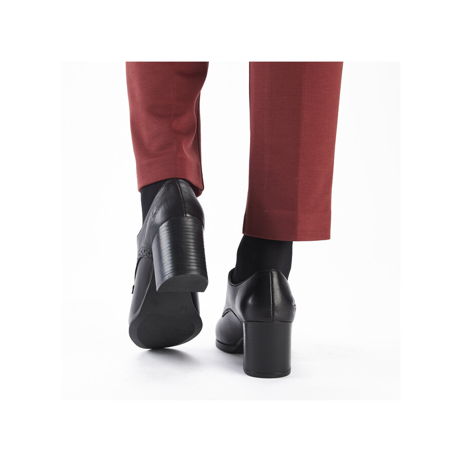 scarpe elasticizzate nere da donna rieker 50100-01