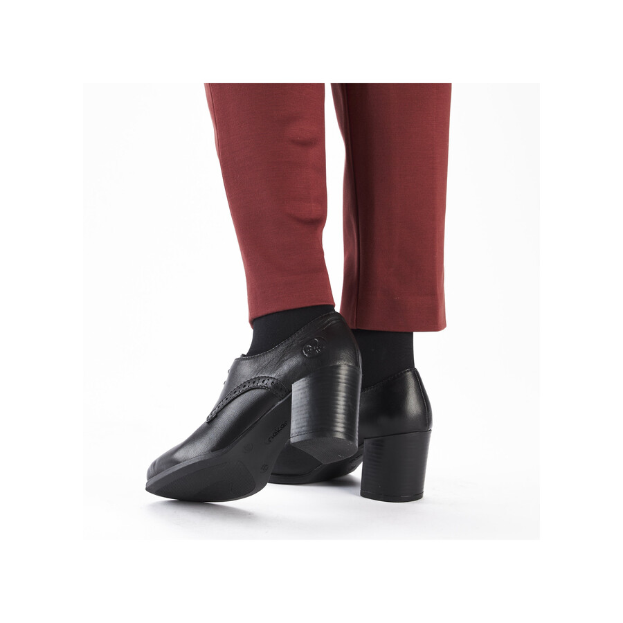 scarpe elasticizzate nere da donna rieker 50100-01