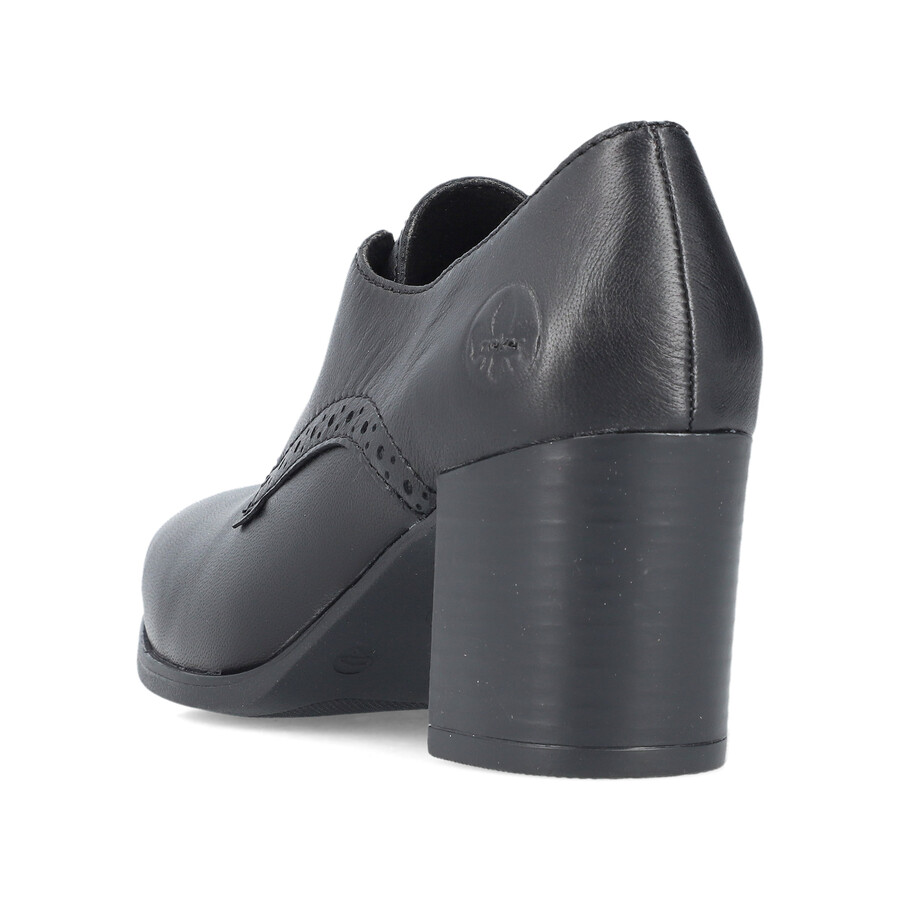 scarpe elasticizzate nere da donna rieker 50100-01