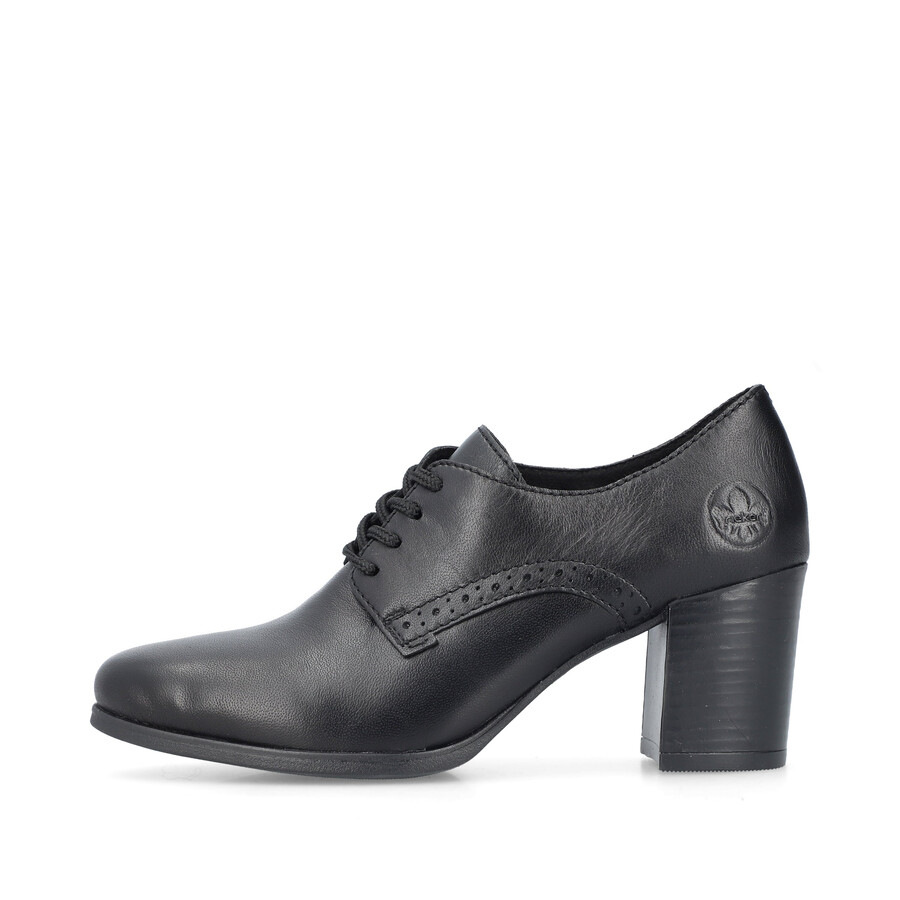 scarpe elasticizzate nere da donna rieker 50100-01
