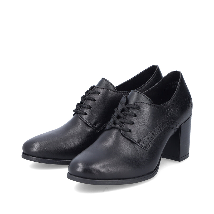 scarpe elasticizzate nere da donna rieker 50100-01