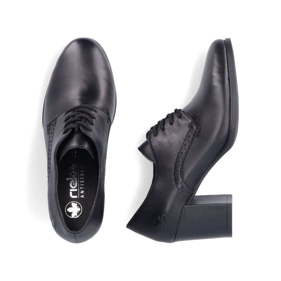 scarpe elasticizzate nere da donna rieker 50100-01