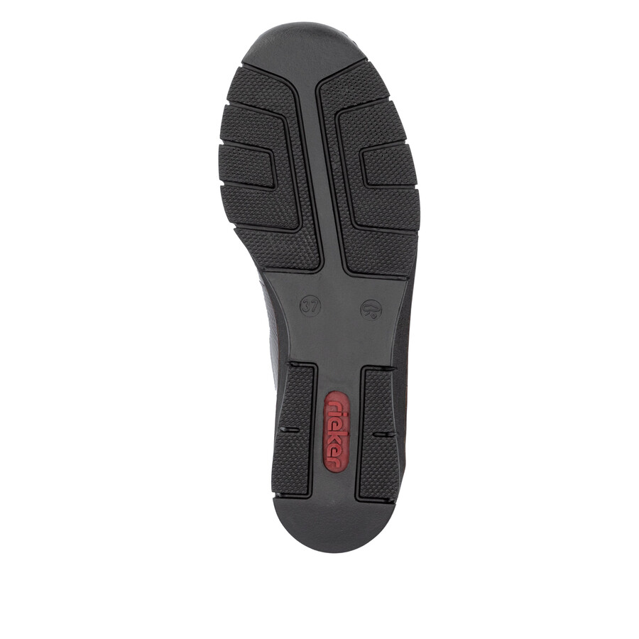 scarpe elasticizzate rosse da donna rieker 53751-35