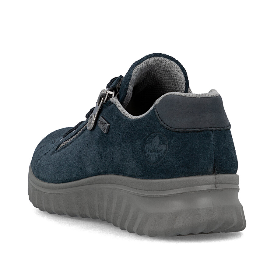 scarpe con cerniera blu da donna rieker 59000-14