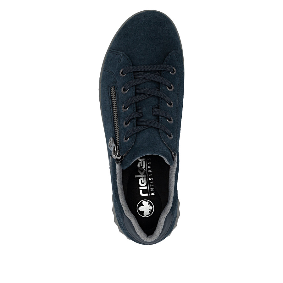 scarpe con cerniera blu da donna rieker 59000-14