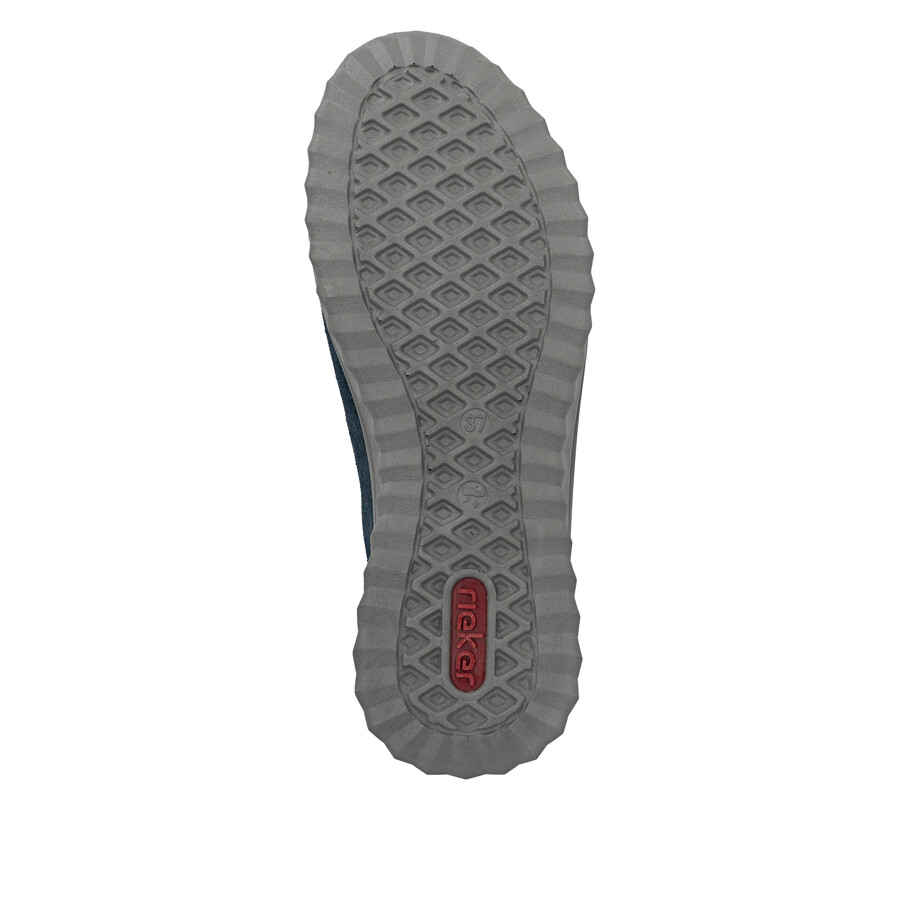 scarpe con cerniera blu da donna rieker 59000-14