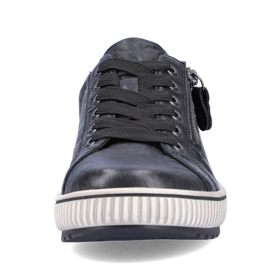 scarpe nere con cerniera per donna remonte d0700-00