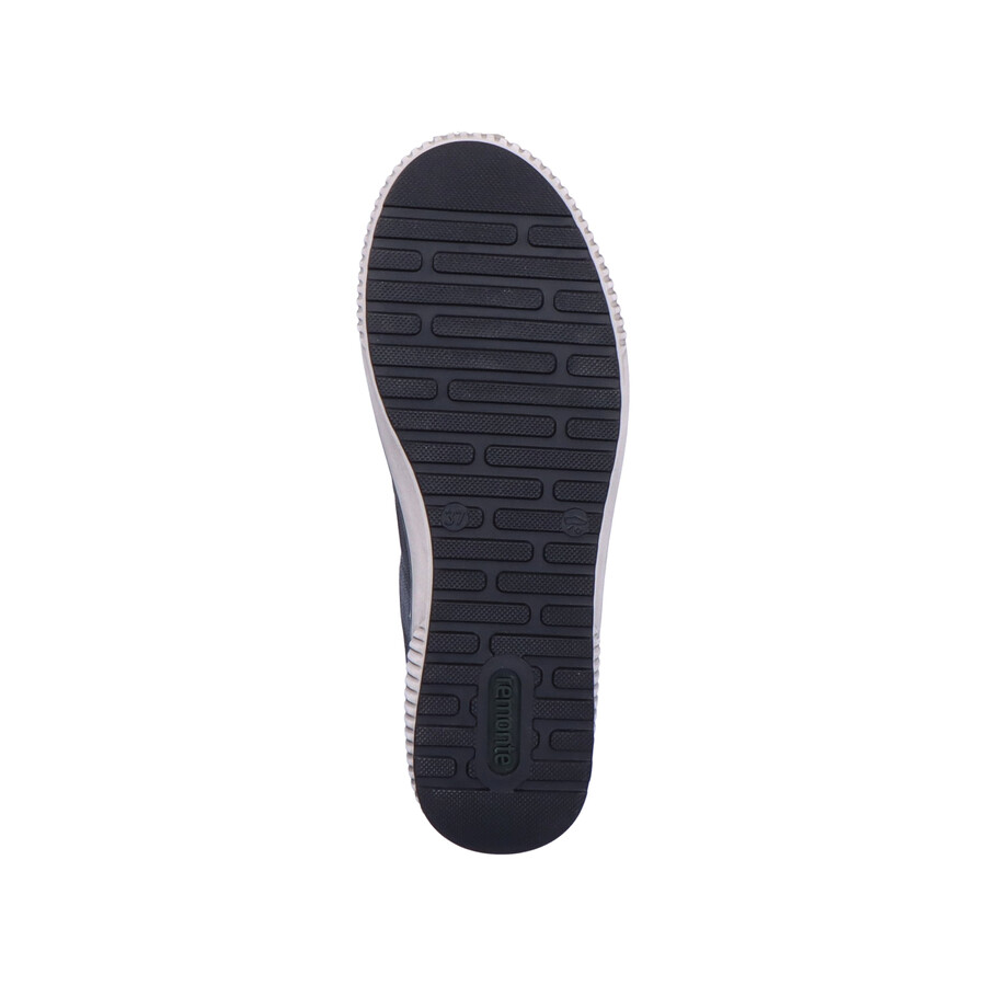 scarpe nere con cerniera per donna remonte d0700-00