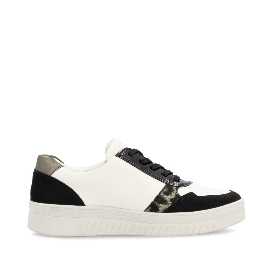 scarpe beige con cerniera per donna remonte d0j04-60