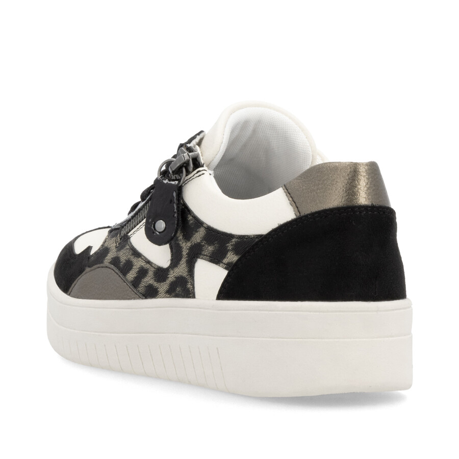 scarpe beige con cerniera per donna remonte d0j04-60