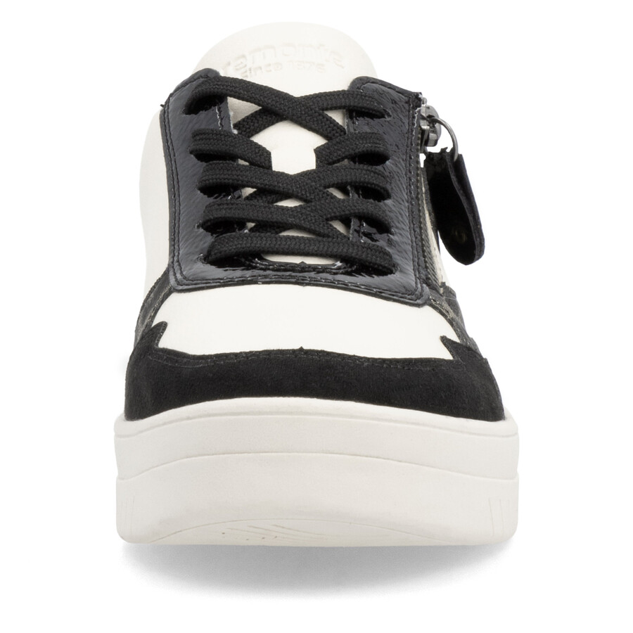 scarpe beige con cerniera per donna remonte d0j04-60