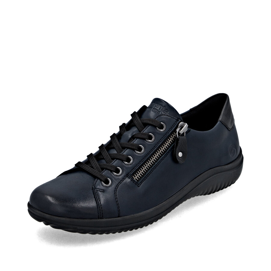 scarpe con cerniera blu da donna remonte d1e03-14