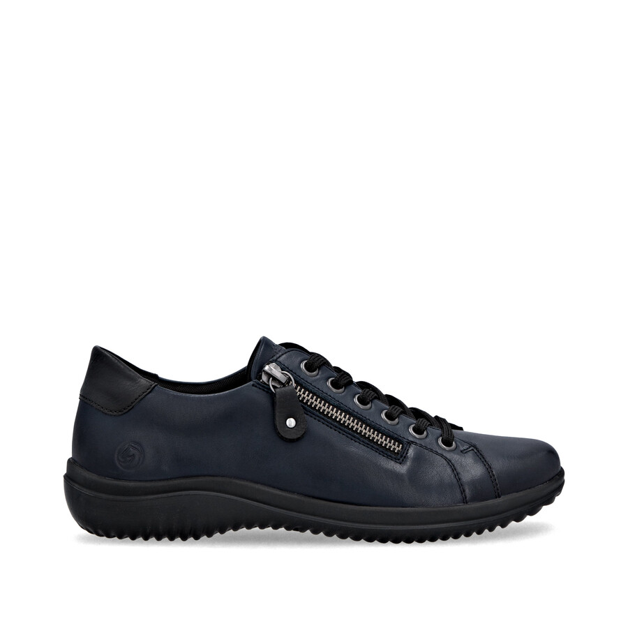 scarpe con cerniera blu da donna remonte d1e03-14