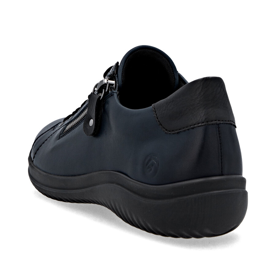 scarpe con cerniera blu da donna remonte d1e03-14