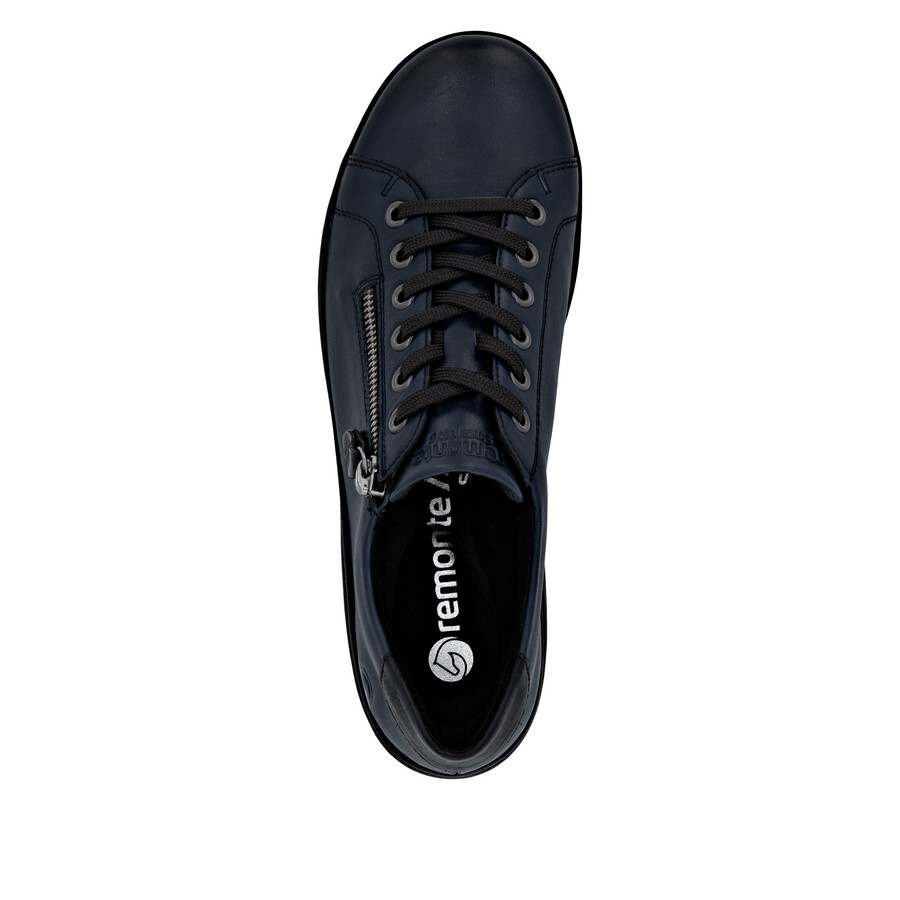 scarpe con cerniera blu da donna remonte d1e03-14