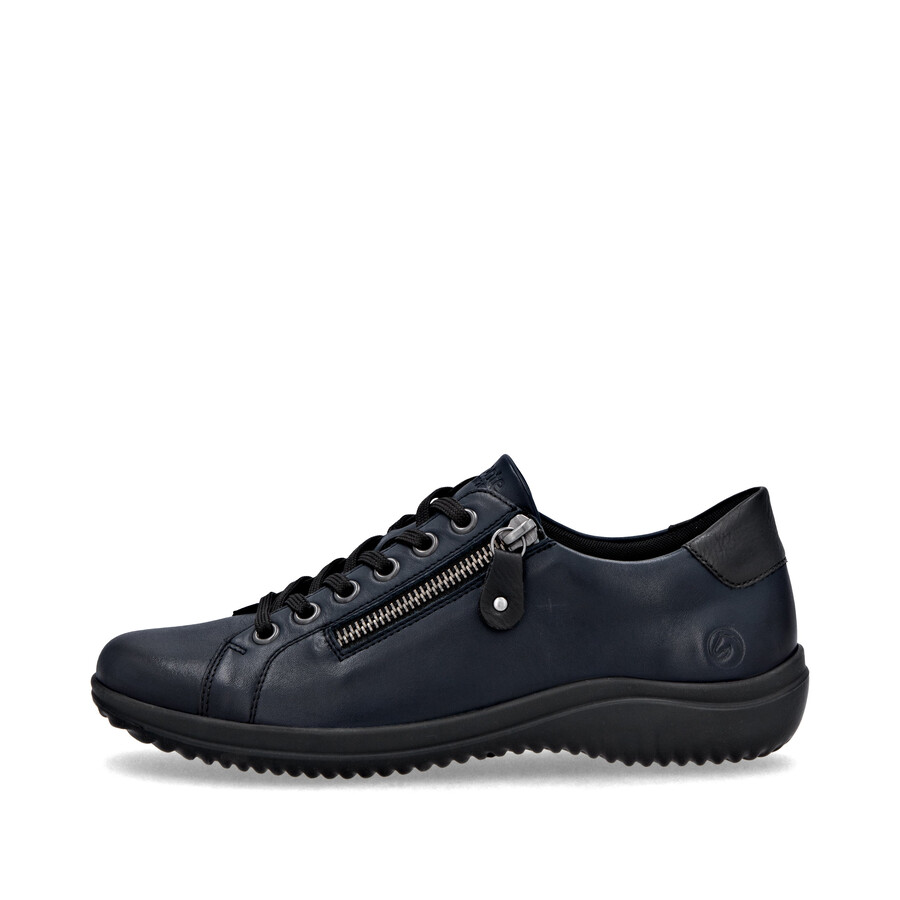 scarpe con cerniera blu da donna remonte d1e03-14