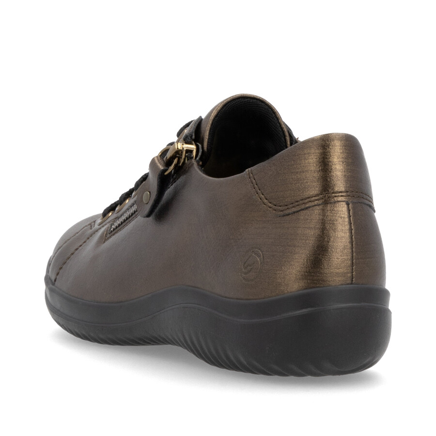 scarpe marroni con cerniera per donna remonte d1e03-25