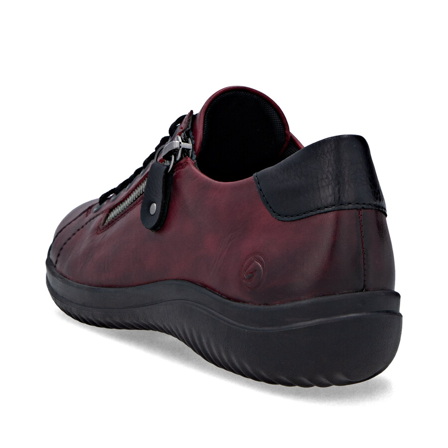 scarpe con cerniera rossa da donna remonte d1e03-35
