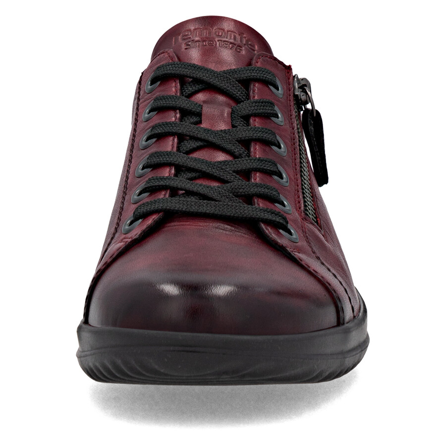 scarpe con cerniera rossa da donna remonte d1e03-35