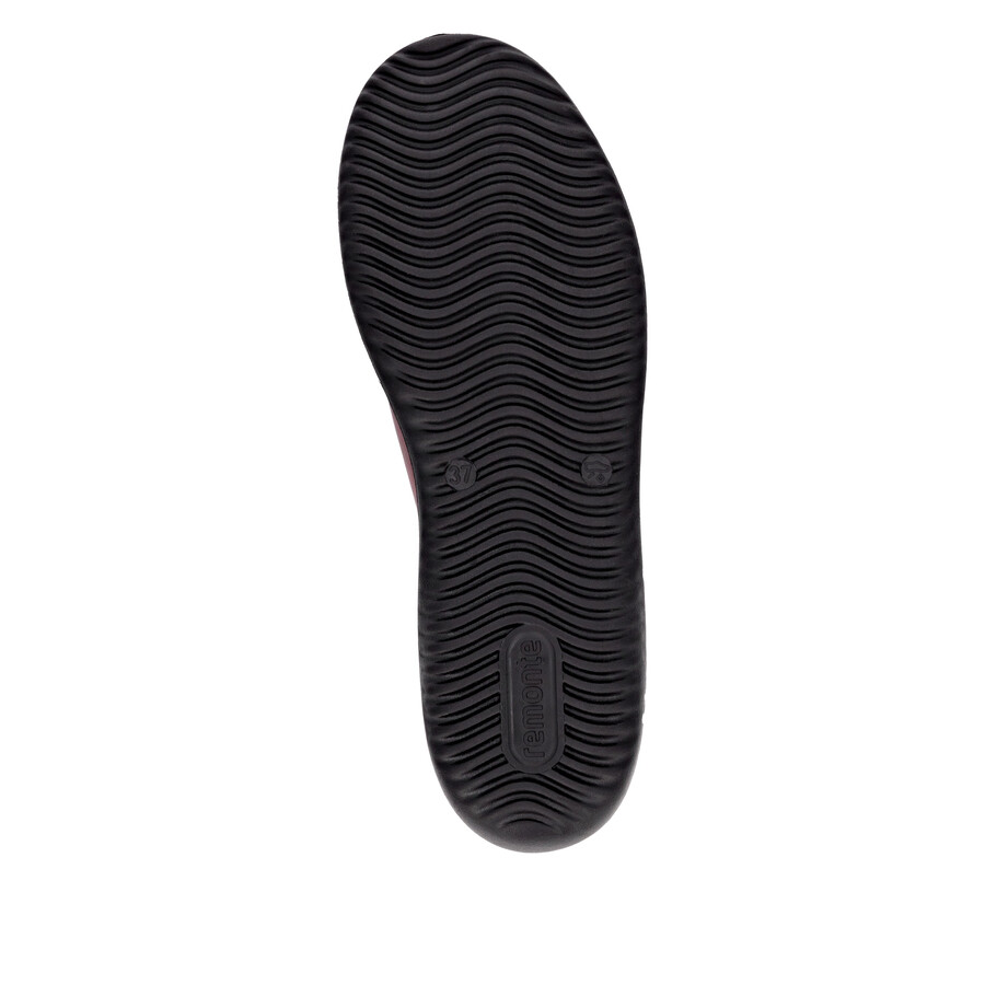 scarpe con cerniera rossa da donna remonte d1e03-35