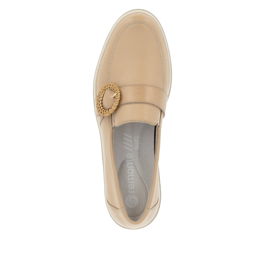 scarpe elasticizzate marroni da donna remonte d1h00-20