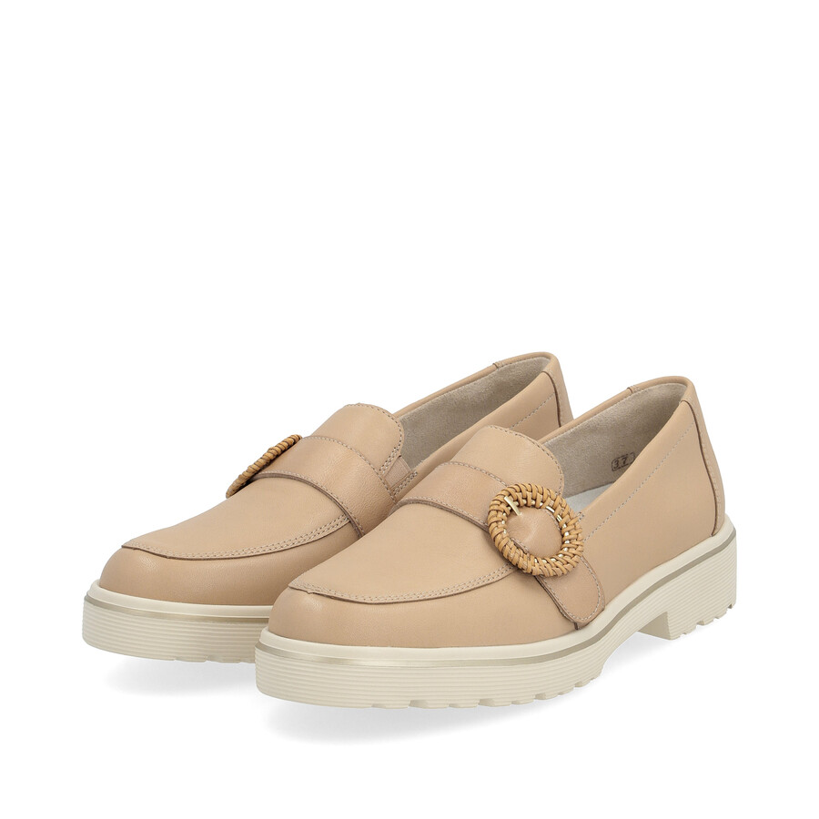 scarpe elasticizzate marroni da donna remonte d1h00-20