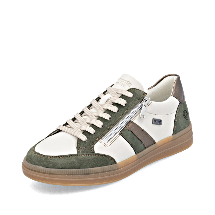 scarpe beige con cerniera per donna remonte d2c04-60