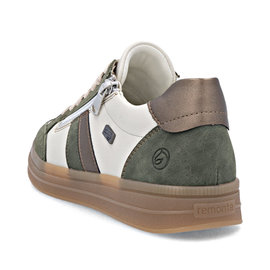 scarpe beige con cerniera per donna remonte d2c04-60