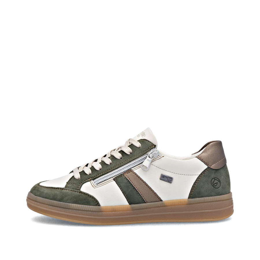 scarpe beige con cerniera per donna remonte d2c04-60