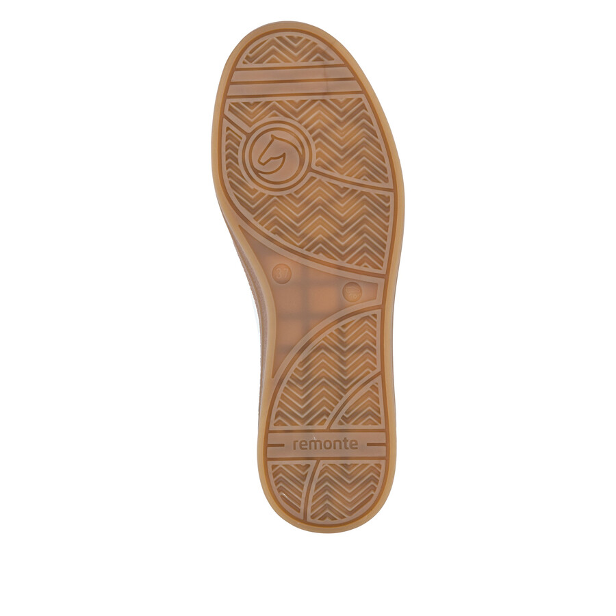 scarpe beige con cerniera per donna remonte d2c04-60