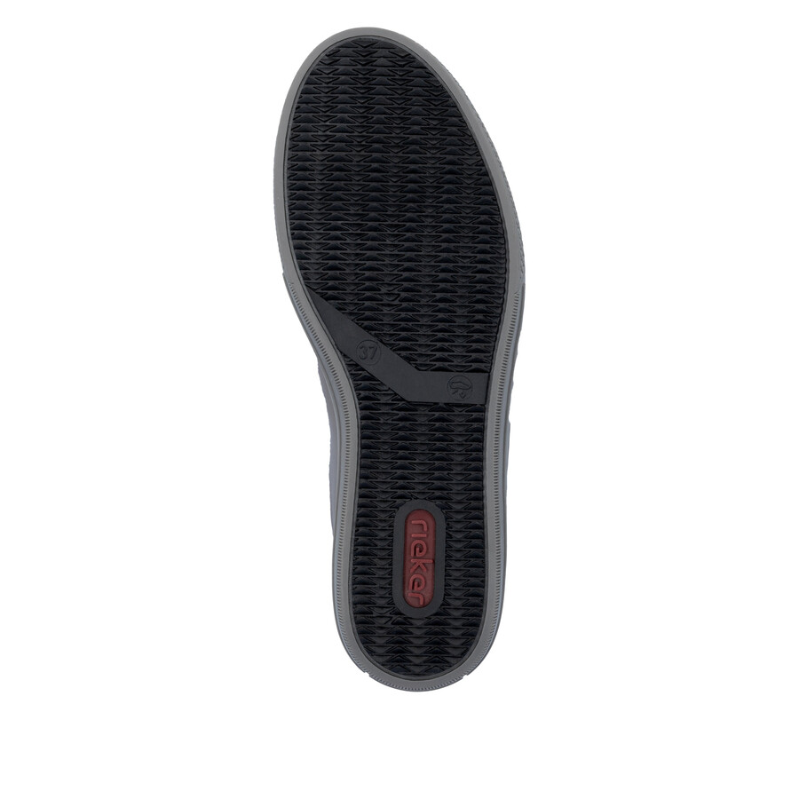scarpe con cerniera argentoplatino da donna rieker l59l1-90