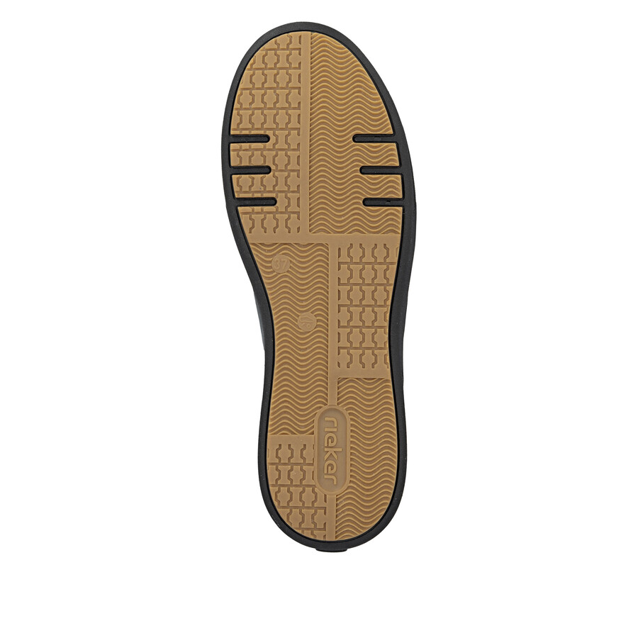 scarpe nere con cerniera per donna rieker m7711-00