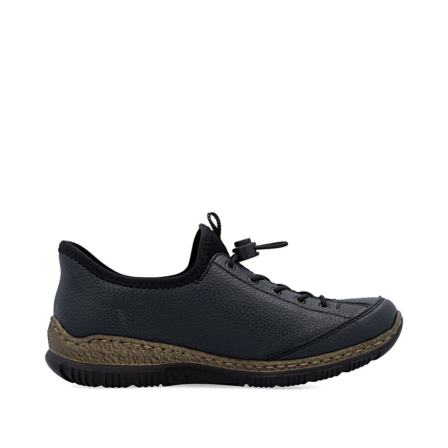 scarpe elasticizzate blu da donna rieker n3267-15
