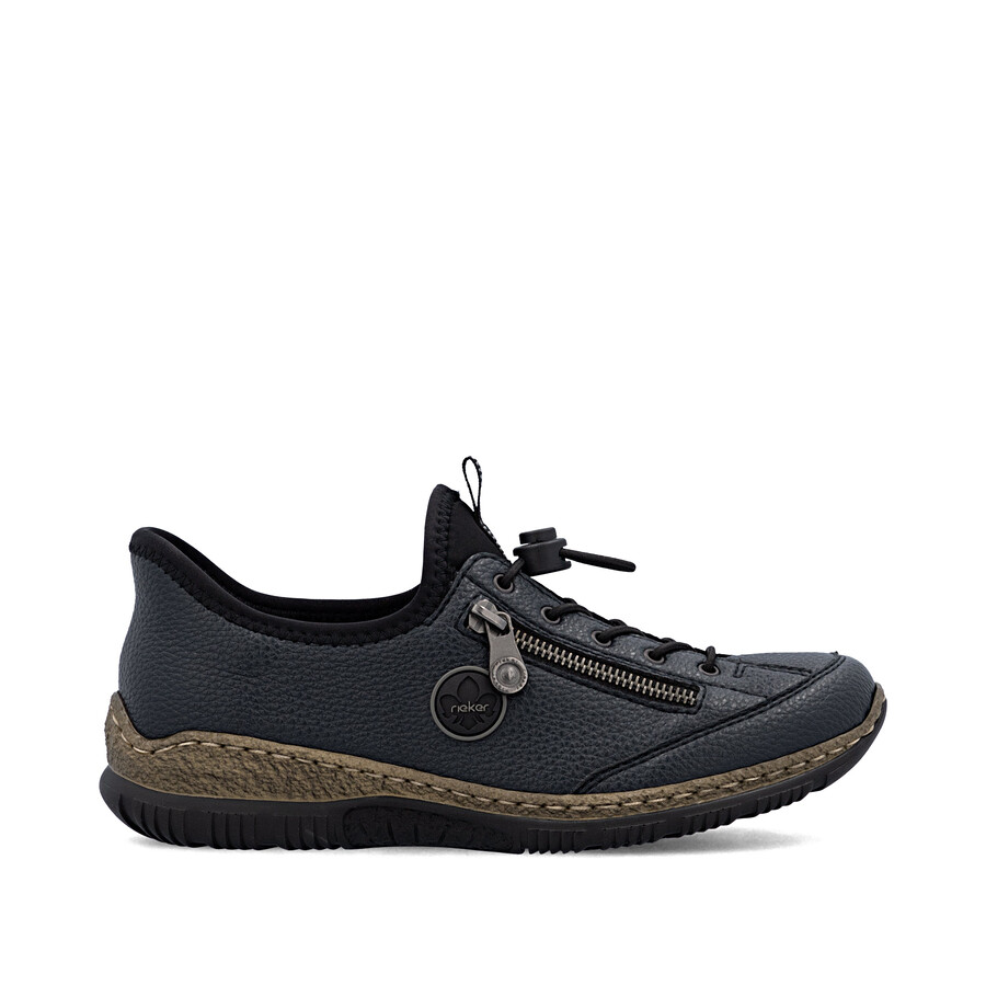 scarpe elasticizzate blu da donna rieker n3267-15