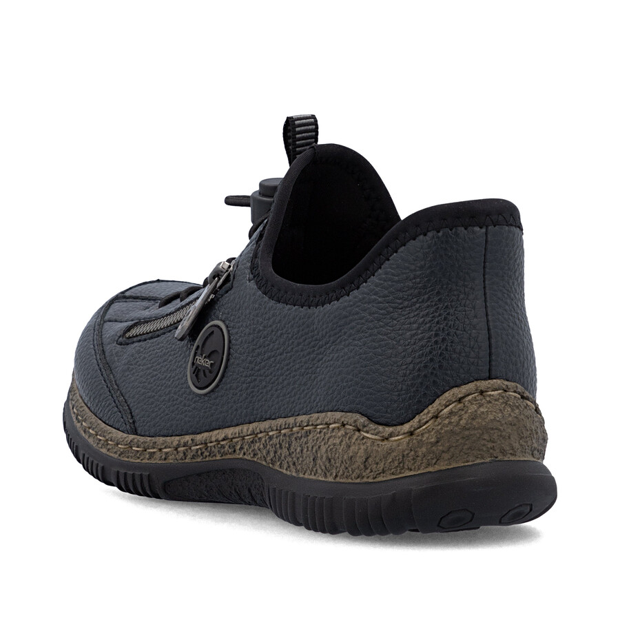 scarpe elasticizzate blu da donna rieker n3267-15